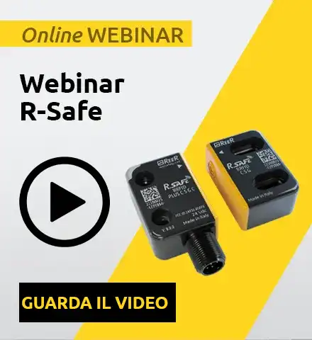 R-Safe Sensori RFID di Sicurezza