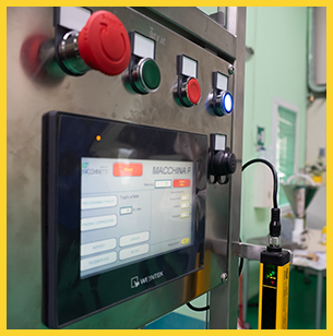 Human interface touch screen