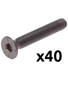 R-SAFE MOUNT/SCREWS 40/ST