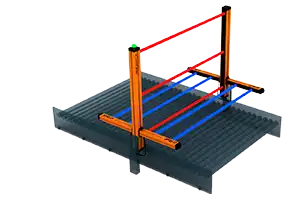 T muting with parallel beams