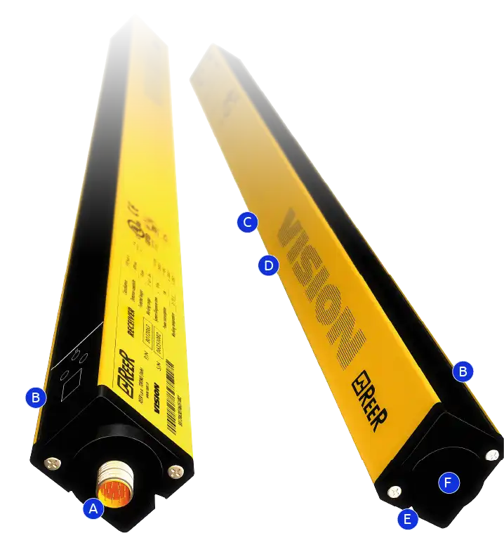 VISION safety light curtains