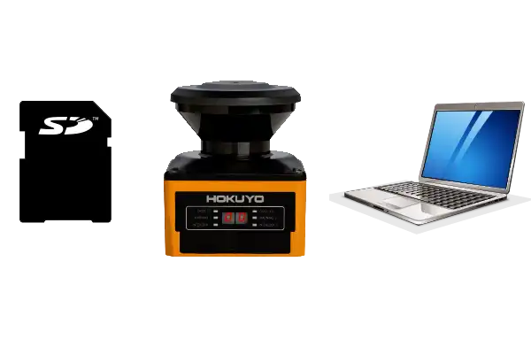 Laser scanner SD card for configuration