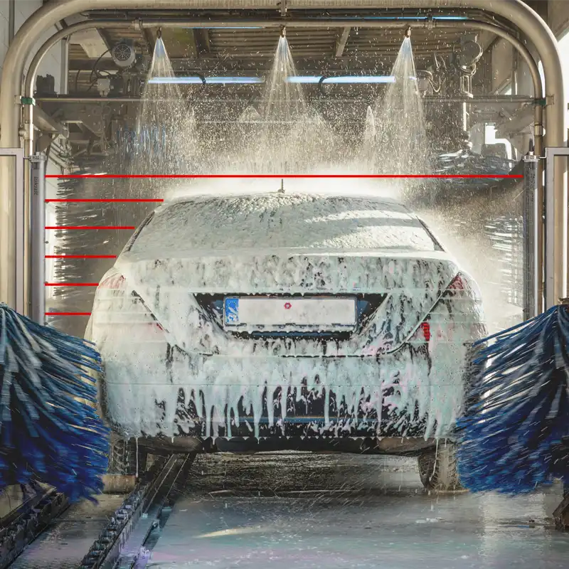 Micron AC application automatic car washing
