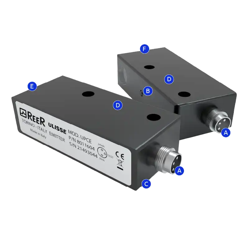 Ulisse safety photocells